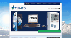 Desktop Screenshot of climed-tunisia.com
